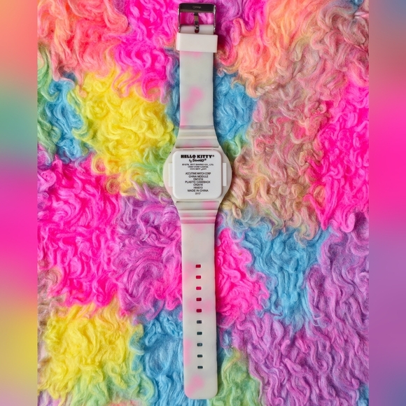 Hello Kitty by Sanrio White Red Black Digital Watch - Picture 4 of 5